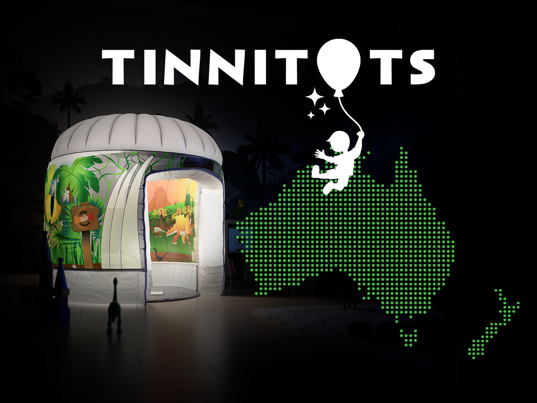 Australia and NZ Sensory tent PODS Tinnitots