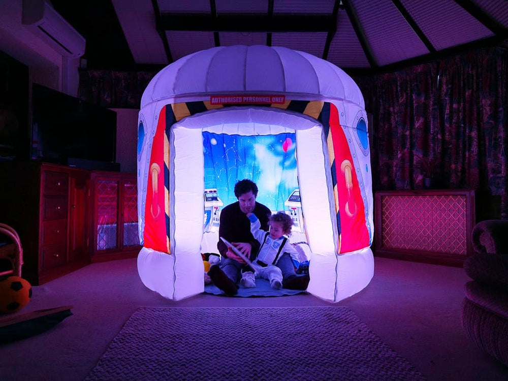
                  
                    PODS Galactic Space Adventure - PODS Play Pop up safe space immersive play tent for sensory relaxation
                  
                