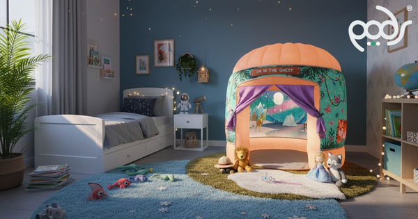 30-Second Children’s Teepee Tents for Beds – Magic Awaits