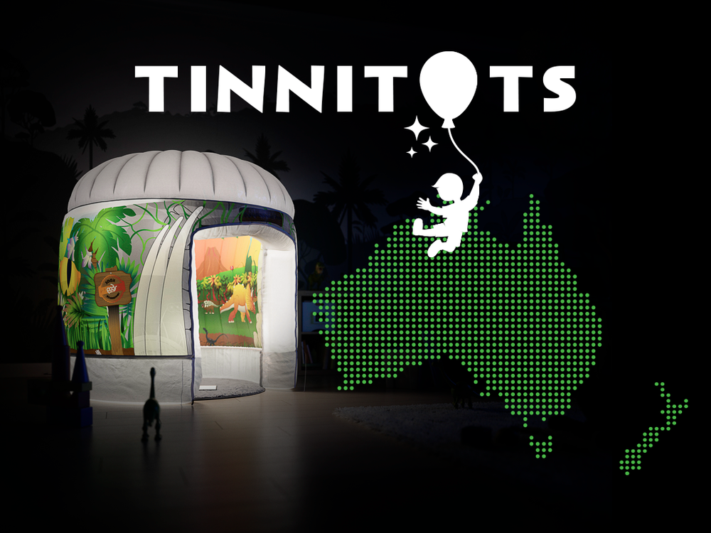 Australia and NZ Sensory tent PODS Tinnitots