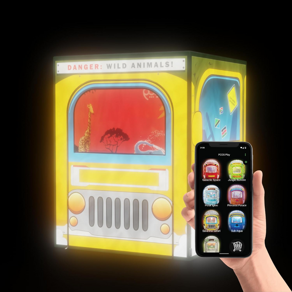 PODSgo Kids Sensory Tent Savanna Safari Bundle