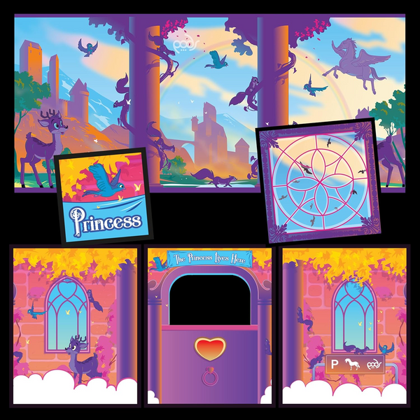 PODSgo Magical Princess Palace Adventure Jacket Set by PODS Play, Interchangeable Inner & Outer Adventure Jackets, Transform Your PODSgo Into a New Adventure