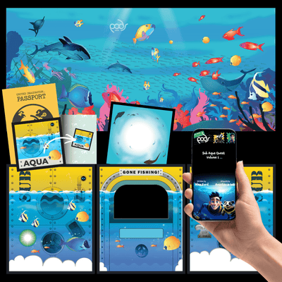 PODSgo Sub Aqua Quest Adventure Jacket Set by PODS Play, Interchangeable Inner & Outer Adventure Jackets, Transform Your PODSgo Into a New Adventure