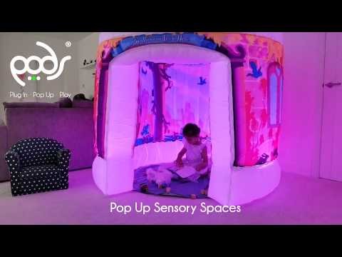 
                  
                    Load and play video in Gallery viewer, PODS Magical Princess Palace Tent
                  
                