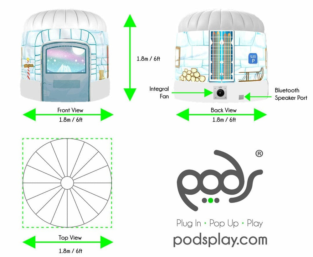 
                  
                    PODS Polar Ice Igloo - PODS Playshop_name#
                  
                