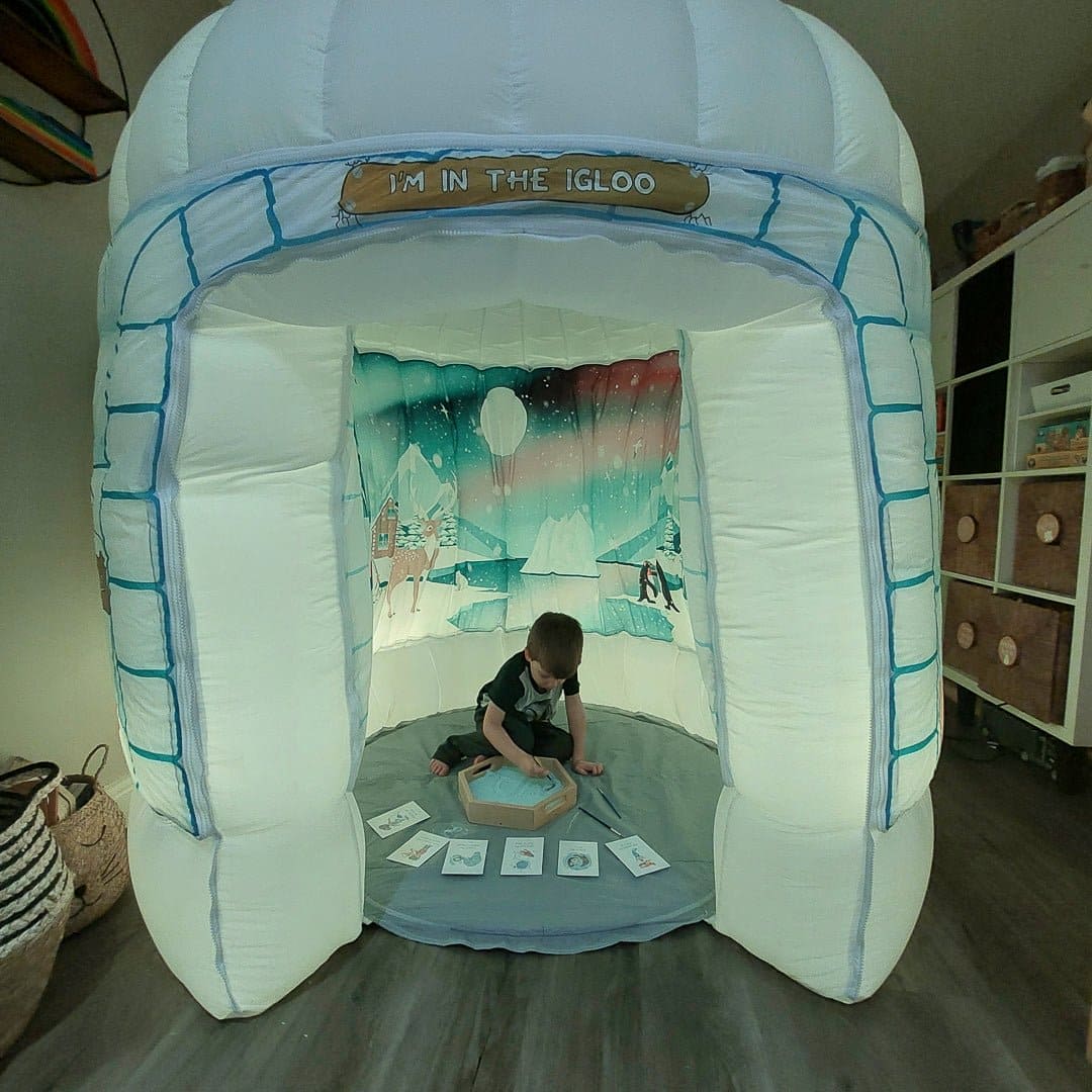 PODS Polar Ice Igloo Sensory Play Tent