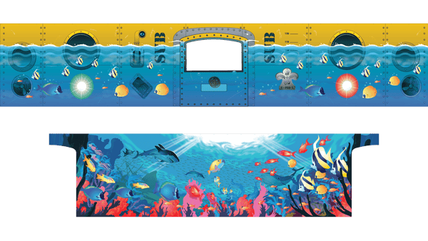 PODS Removable Jacket Sub Aqua Quest