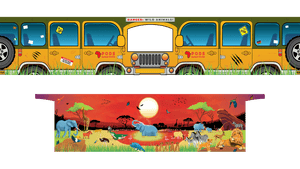 PODS Removable Theme Sunset Savanna Safari