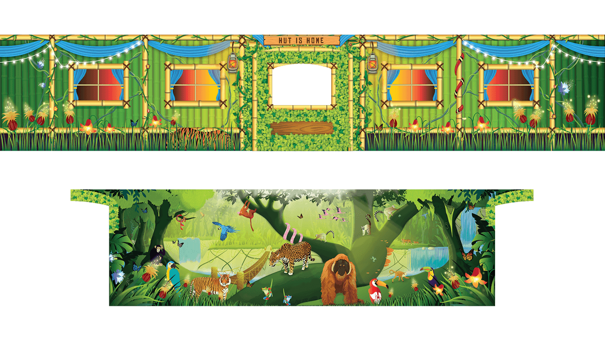PODSmini Removable Theme: Rumble in the Jungle - PODS Playshop_name#